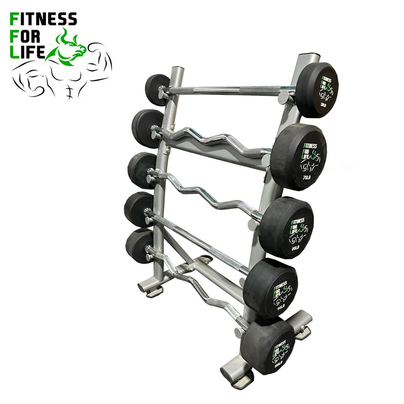 Load image into Gallery viewer, 5 Barbells Vertical Storage Rack (Single Sided)
