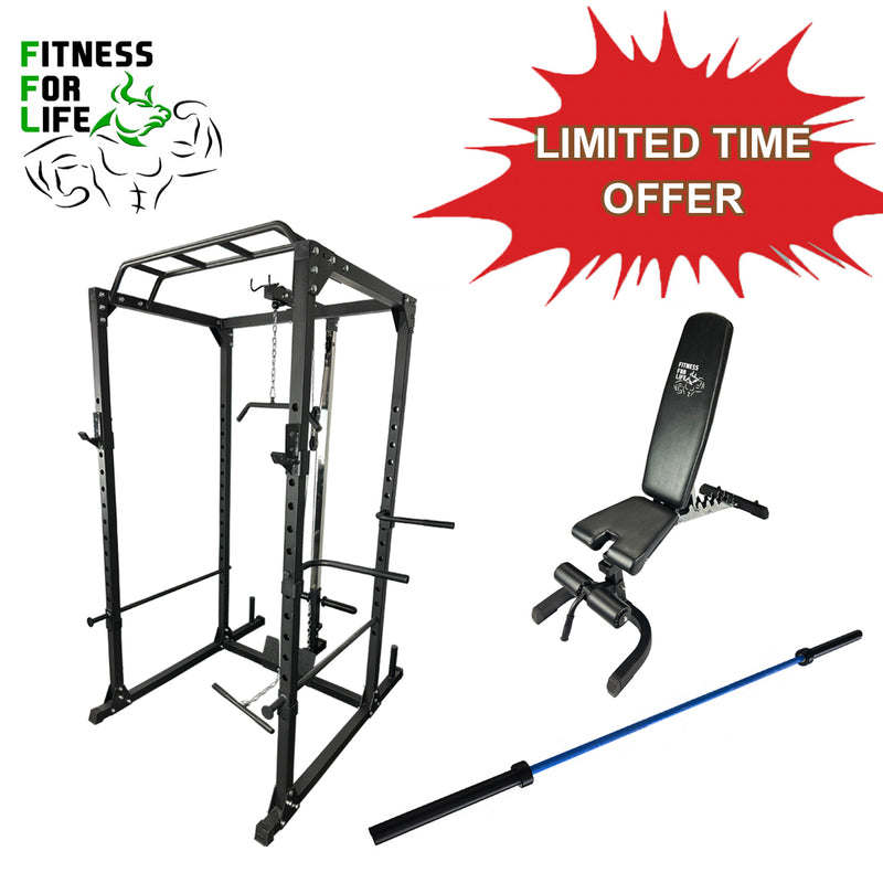 Load image into Gallery viewer, Power Rack Lat Pulldown Promo Bundle
