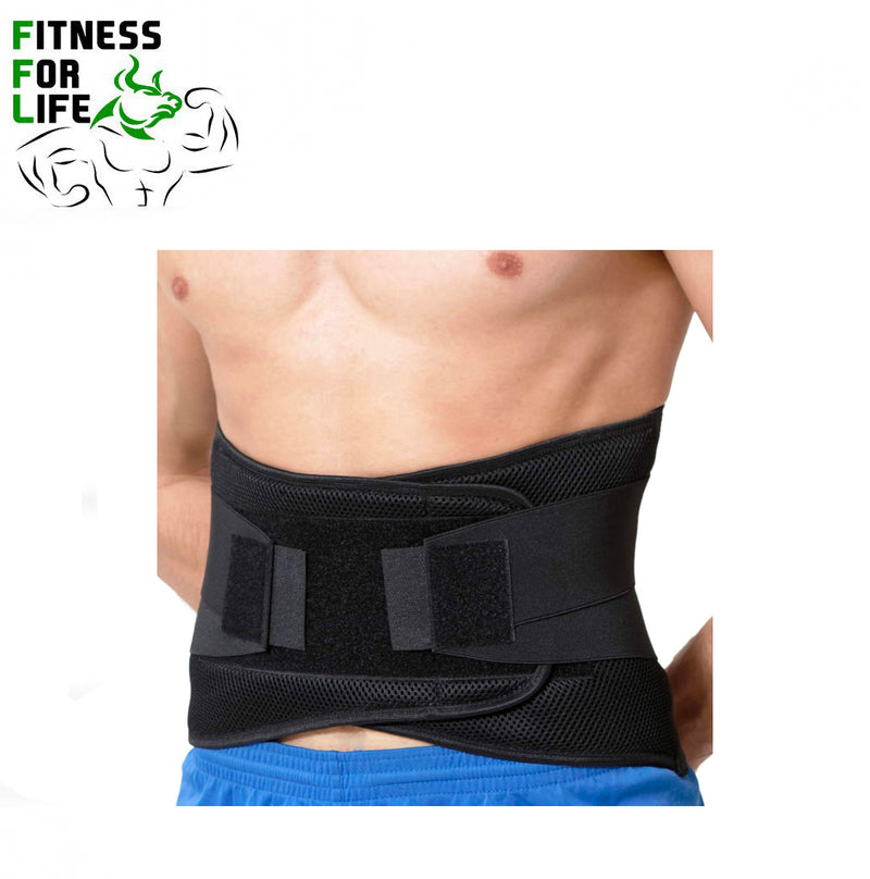 Load image into Gallery viewer, Adjustable Back Brace Lumbar Support Belt
