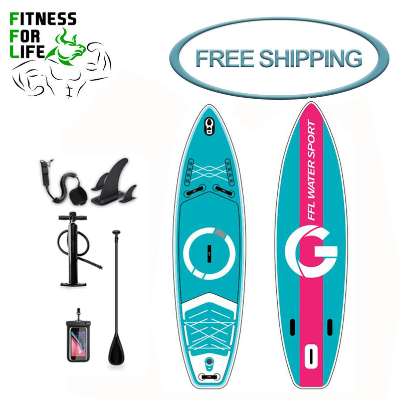 Load image into Gallery viewer, Inflatable paddle board 11ft
