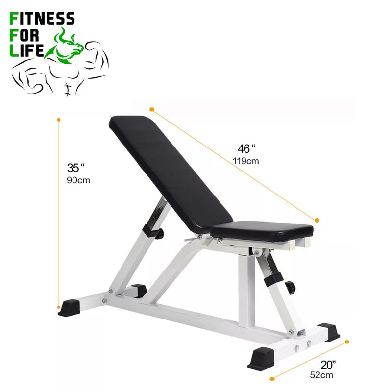 Load image into Gallery viewer, Adjustable Flat Gym Bench
