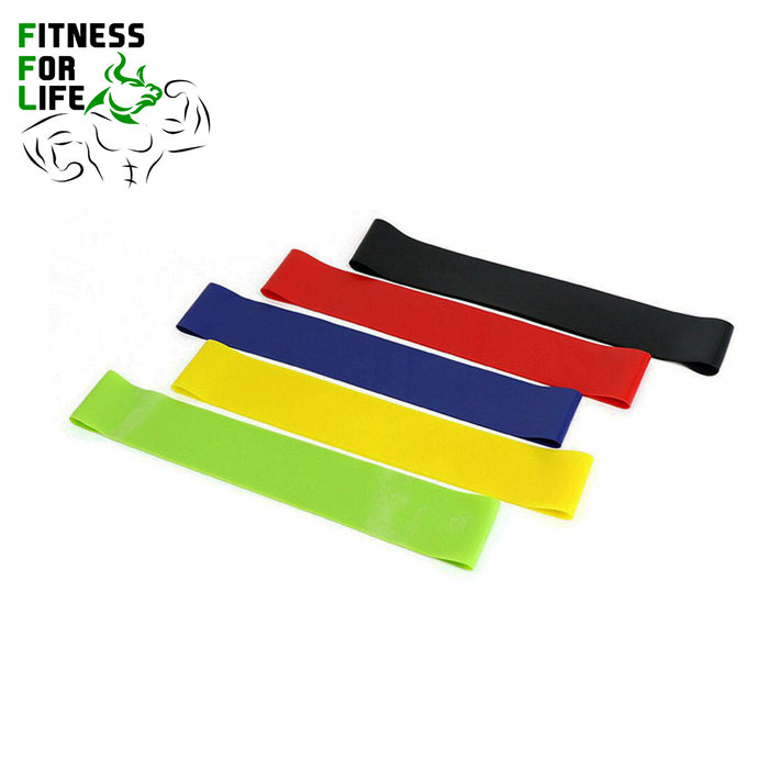 Rubber Resistance bands (pack of 5)