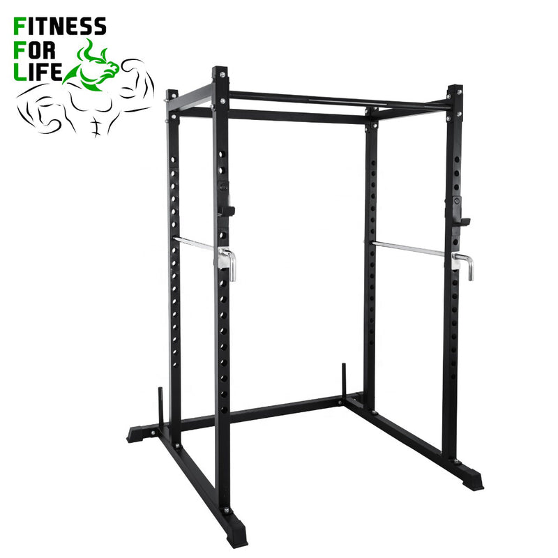 Load image into Gallery viewer, Squat Power Rack Cage Bundle (Rubber plates)
