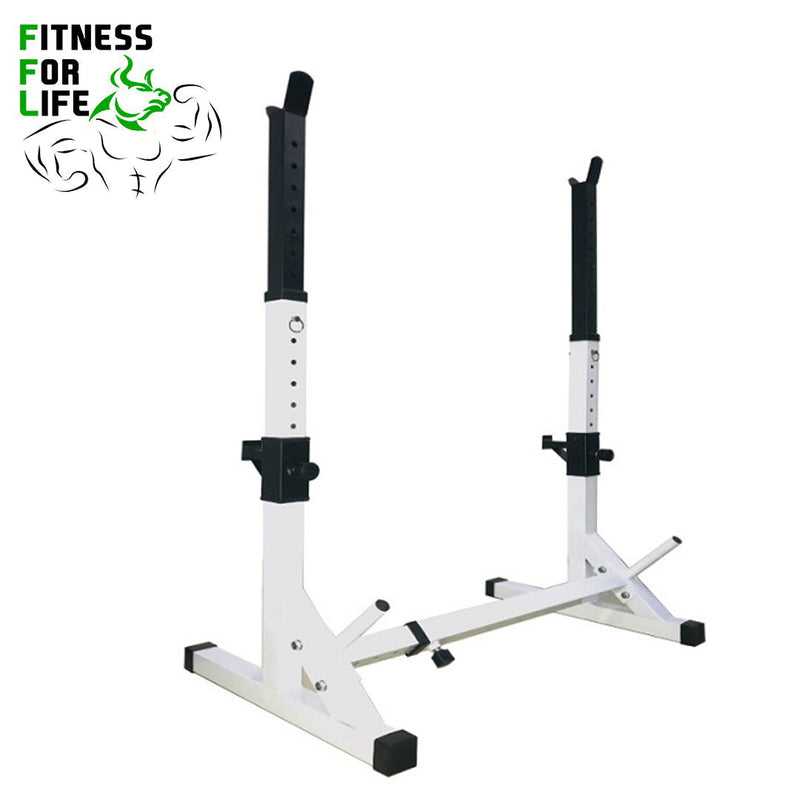 Load image into Gallery viewer, Adjustable Stand squat rack bundle ( Metal Plates )
