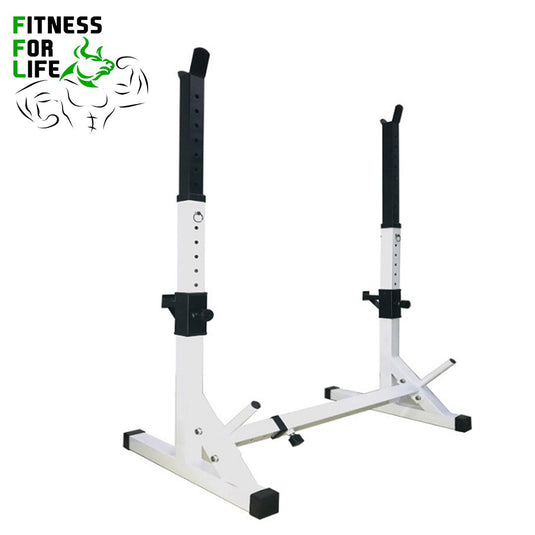 Adjustable Stand squat rack bundle ( Metal Plates )